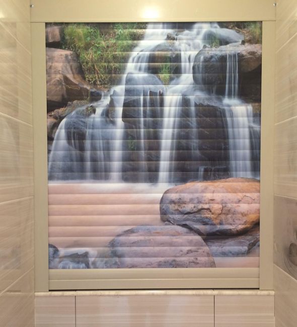 Фотопечать рольставни На окна Рольставни